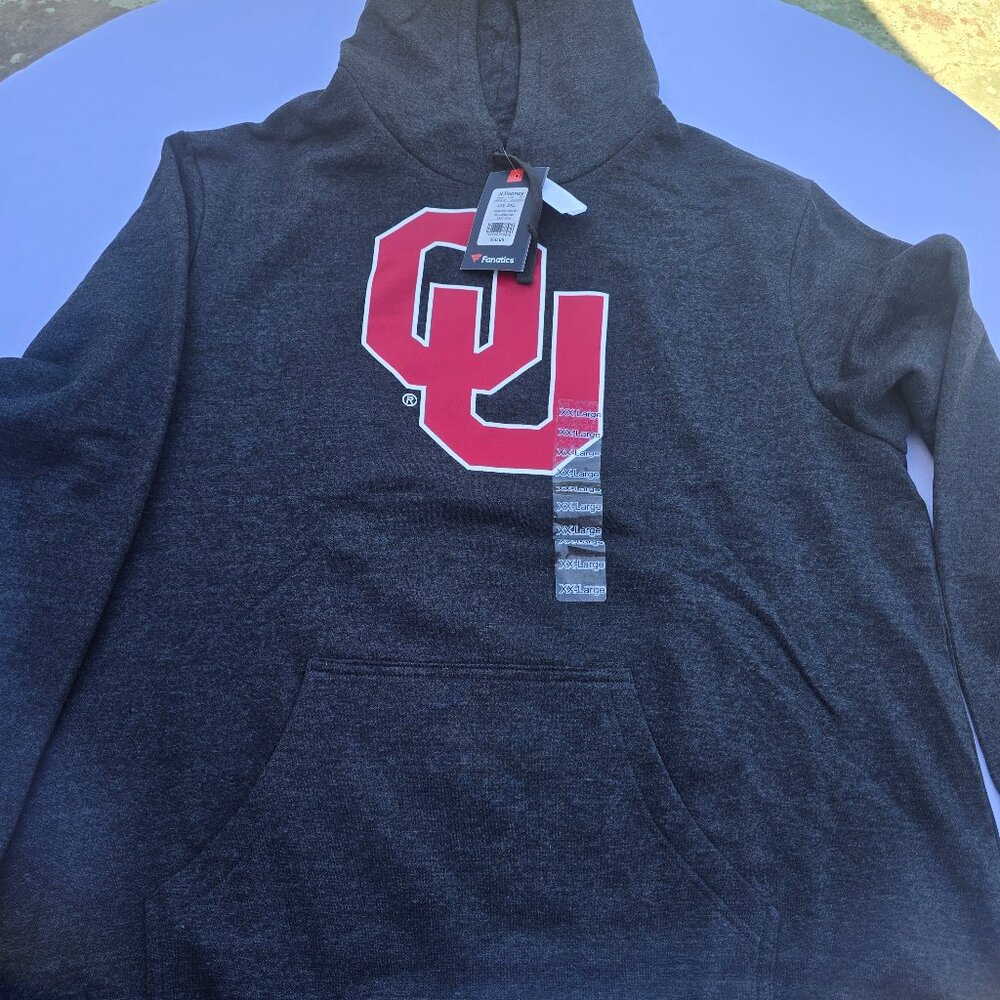 Fanatics NCAA Oklahoma Sooners Hoodie 2XL